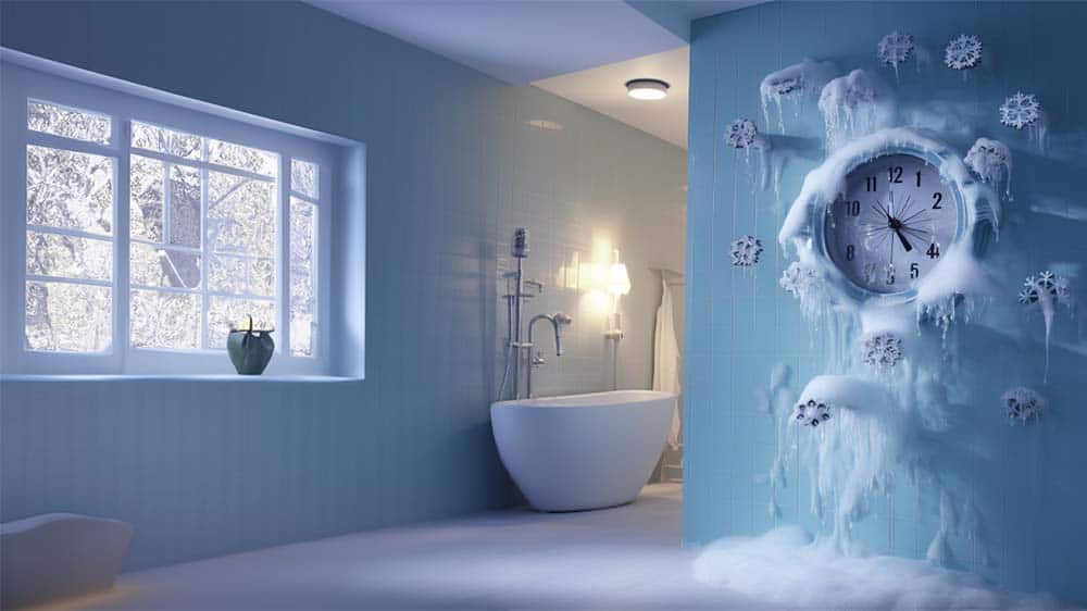 How long to take cold shower for depression